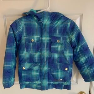 Girls med Burton Ski Coat used once- smoke free